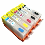 HP 364 Refillable Ink Cartridge with Reset Chip, for   For HP 5510 B109 B110 B209 B210 3070 4620 3520 printers