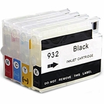 HP 932, HP 933 Refillable Ink Cartridge with Reset Chip, for HP 6100 6600 6700 7110 7510 7610 7612 printers